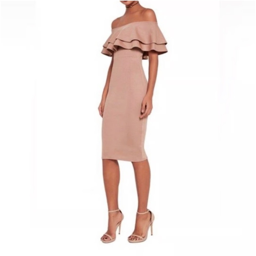 Nordstrom Ruffled Off Shoulder Frill Dress